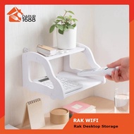 Wall Shelf Desktop storage Wall Shelf vintage Wifi Shelf