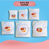 Doilies Paper 8.5" (8.5 Inch) - Round Lace Paper Contents 250 pcs Rice Liner Paper/ Cake Souvenir Pa