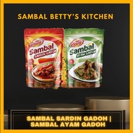 HQ BETTY’S KITCHEN SAMBAL GADOH TO EAT SAMBAL PES MASAKAN LAUK TO EAT SAMBAL NYET