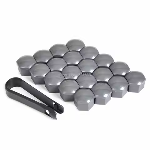 20PCS Wheel Lug Nut Center Cover Caps 321 601 173A Z37,321601173A & REMOVAL TOOL For Audi A1 A3 A4 A