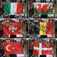 Quality 60cm x 90cm Euro Cup Country Flag