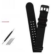 สายนาฬิกาไนลอนกันน้ำระดับพรีเมี่ยม สายนาฬิกา Luminox ทนทานต่อการสึกหรอ สายนาฬิกาแบบหนา สายนาฬิกาแบบแ