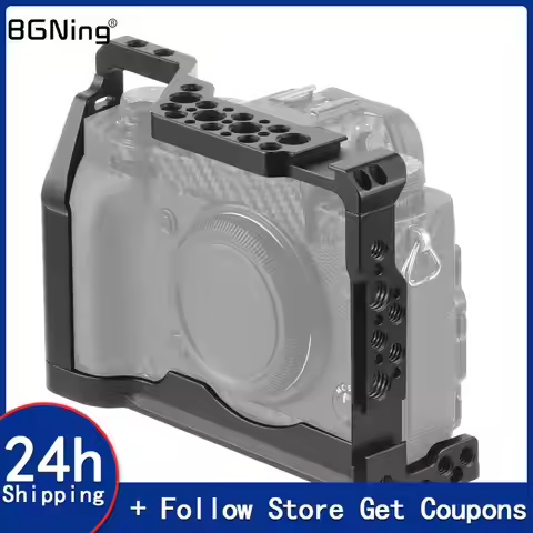 X-T3 Camera Cage Video Cage for Fujifilm X-T3 XT3 / XT2 X-T2 DSLR Tripod Stabilizer Rig Protective C