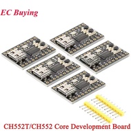 5Pcs/1pc CH552 Mini Core Board Type-C USB Learning Development Module WCH MCS51 E8051 24MHz CH552T F