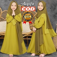 JUBAH Aanak perempuan/ Muslimah hijab/ MRA - Gamis Anak Usia 8-12 Tahun Inayah kids Model Gamis Anak Terbaru 2021 Kekinian
