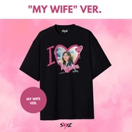 【Free Custom】KaosI Love My Boyfriend/Girlfriend/Husband/Wife" Series - Custom Kaos Photo Boyfriend/i