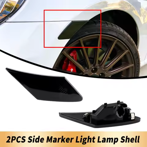 2PCS Front Side Marker Lights Smoked Lens NO Light For Toyota GT86 FT-86 Scion FR-S Subaru BRZ OEM#S
