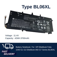 Battery Notebook HP EliteBook Folio 1040 G1 G2 Series BL06XL 1 Year Warranty