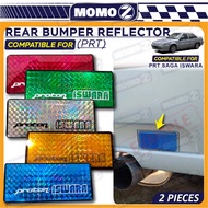 Car Rear Reflector Proton Saga LMST Saga Old Saga Iswara Rear Bumper Reflector Green Orange Silver B