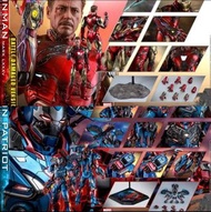 Hottoys 19年動漫節會場額外配件 marvel endgame Iron Man MK85 bd Iron Patriot 合金玩具