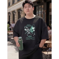 2Y337 [AIYOU] Lelaki Baju T Shirt Men Tshirt Korean Style Seluar Plus Size Crop Top Clothes 1XL-5XL