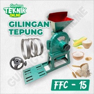 TIGER Mesin Giling Tepung FFC15 TIGER / Mesin Gilingan Penggiling Penepung Tepung FFC 15 Disk mill
