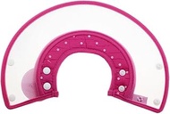 Injury Cat Collar Plastic Cone for Dogs Size L Rose Red Comfortable for Puppies