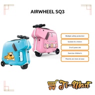 Airwheel SQ3 Smart Ridding Travel Luggage Scooter Powerbank Rechargeable Electric Luggage (White, Pi