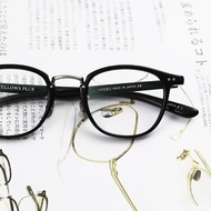 YELLOWS PLUS , JUDY, #1 BLACK 眼鏡  SIZE:46-22-145