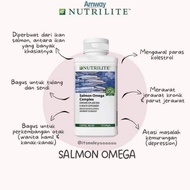 salmon omega complex fish oil nutrilite amway 60 gels
