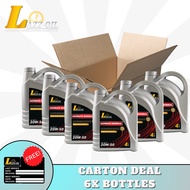 Lazz OiL Mineral Engine Oil 20w50 Car Engine Oil 4Litre x 6