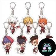 [In stock] Obey Me Acrylic keychain same style Peripheral personalized pendant New double-sided hang