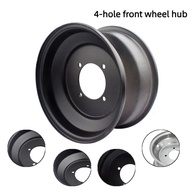 10 Inch Black ATV Front Rear Wheel Rims 10 "four hole hubs fit ATV 20X7-10 21X7-10 23X7-10 20.5X10-1