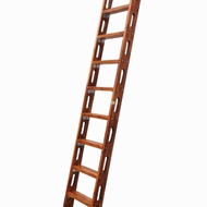 Indoor Outdoor Upper Lower Bunk High Low Bed Compound Platform Ladder loft Solid Wood Climbing Ladde