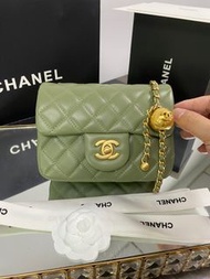 chanel金球方胖子抹茶綠