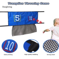 DGL Trampoline Toss Game Outdoor Garden Lawn Park Trampoline Throwing Net Universal Kids Adults Tram