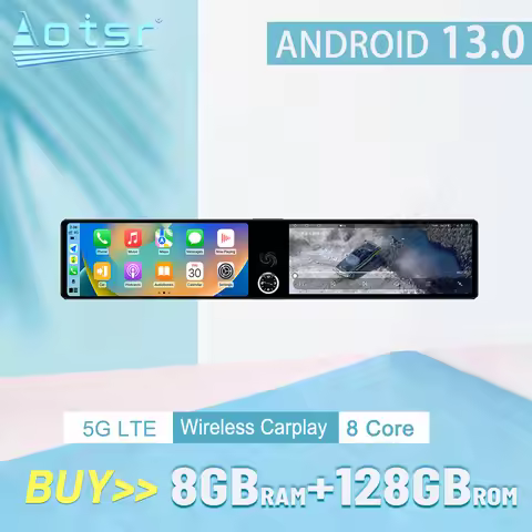 Dual 12.3 Inch Android 13 For Mercedes Benz E/CLS W211 2005-2008 CarPlay GPS Navigation HeadUnit car