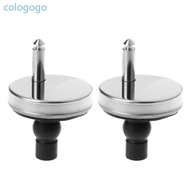 COLO 2x Toilet Seat Hinges Top Close Soft Release Quick Fitting Heavy Duty Hinge