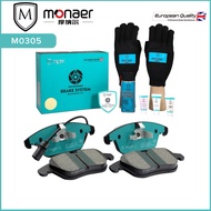 M0305 Audi B8 Front Disc Brake Pad A4 8K 1.8 A5 8T 1.8 CVT Monear 8K0698151F
