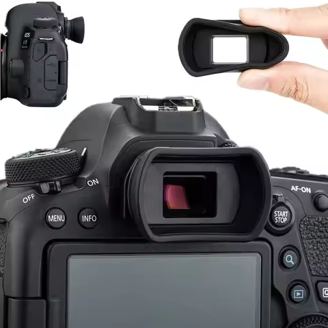 Soft Long Viewfinder Eyecup Eyepiece for Canon EOS 90D 80D 70D 60D 77D 6D Mark II 5D Mark II 50D 40D
