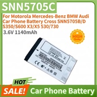 3.6V 1140mAh SNN5705C Battery for Motorola Mercedes-Benz BMW Audi Car Phone Battery Cross SNN5705B/D