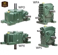 Worm Gear Reducer Electric Motor Gear Reducer WPA Model WPS Model WPDA Model WPO Model WPX Model Siz