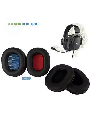 THOUBLUE Replacement Ear Pad For Havit H2002D Earphone Memory Foam Cover Earpads Headphone Earmuffs 