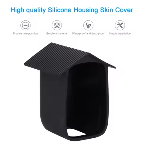 1/2/3/4/6Pcs Waterproof Silicone Case For Eufy Security S300 eufyCam 3C Camera Protective Cover Skin