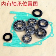 G GY6 Filly Dream Chasing WH125 Princess Yue Xingguangyang Motorcycle Tail Teeth Bag Transmission Ge