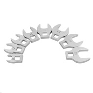 BA 8Pcs 3 8Inch Drive Crowfoot Wrench 10 To 19mm Open End Spanner Fasteners