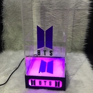 Lightstick Acrylic box with logo + RGB Light base