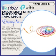 TP-LINK Tplink TAPO L930-5 Wifi Connection Smart Light Strip Multicolor 5 Meter RGBW+IC LED App Cont