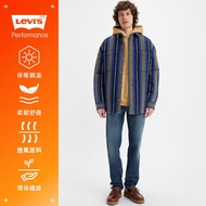 Levis 男款 511低腰修身窄管牛仔褲 / 深藍刷色水洗 / 保暖彈性布料舒適 人氣新品