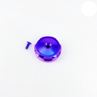 Titanium Alloy Motorcycle Shock Absorber Damping Adjust Knob Cover Screw for Ohlins Motorbike Rear A