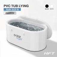 อ่างแช่น้ำแข็ง ICE BATH TUBE PVC แบบนอน แบบนั่ง อ่างแช่เย็น Cold plunge รุ่น PVC Premium สีขาว - Hom