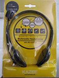 KAZEE Multimedia Headphones with Microphone