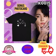 (K0015) Free Photocard!!! Sweater Hoodie T-Shirt BTS Jungkook JK Tattoo Hand Army