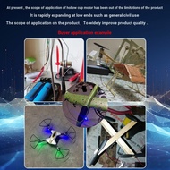 716 Hollow Cup 720 Quadcopter Aircraft 8520 Drone High-Speed Motor Motor Micro Small Motor Propeller