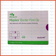 496100 Molnlycke Mepilex Border Post Op 6cm x 8cm 10's