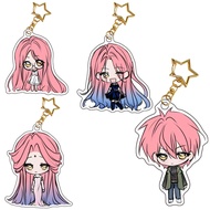Anime Alien*stage* Mizi Sua Till Ivan Hyuna Luka Acrylic Keychain Anime Game Cartoon Plush Schoolbag