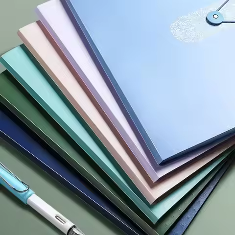 A4 Organ File Folder 8 Grids Document Organizer Paper Documents Folder Office School Supplies Large 