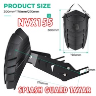 NVX155 SPLASH GUARD TAYAR - YAMAHA NVX-155 TYRE COVER REAR BELAKANG AEROX CAP