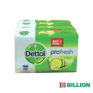 Dettol Bar Soap - Assorted Flavor (100g 3+1)