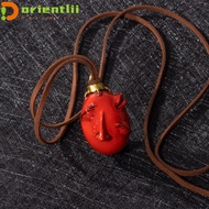 ORIENTLII Behelit Griffith Egg of King Necklace, Resin Round 1997 Anime Cosplay Props, Fans Gift Met